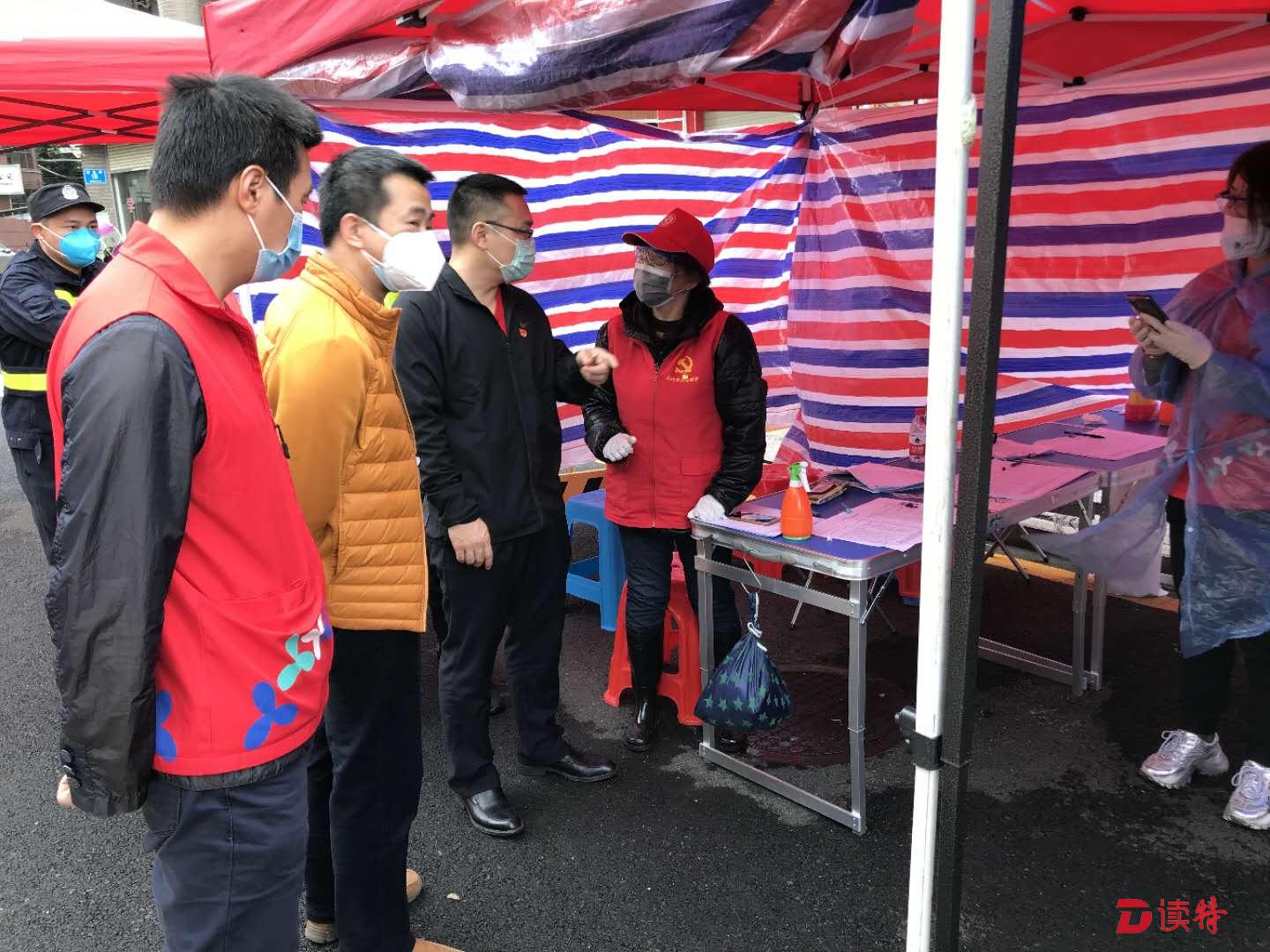 将围社区32名党员先锋 队员积极参与防疫战