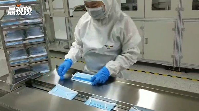口罩排排坐！深圳这家工厂的生产线我太馋了