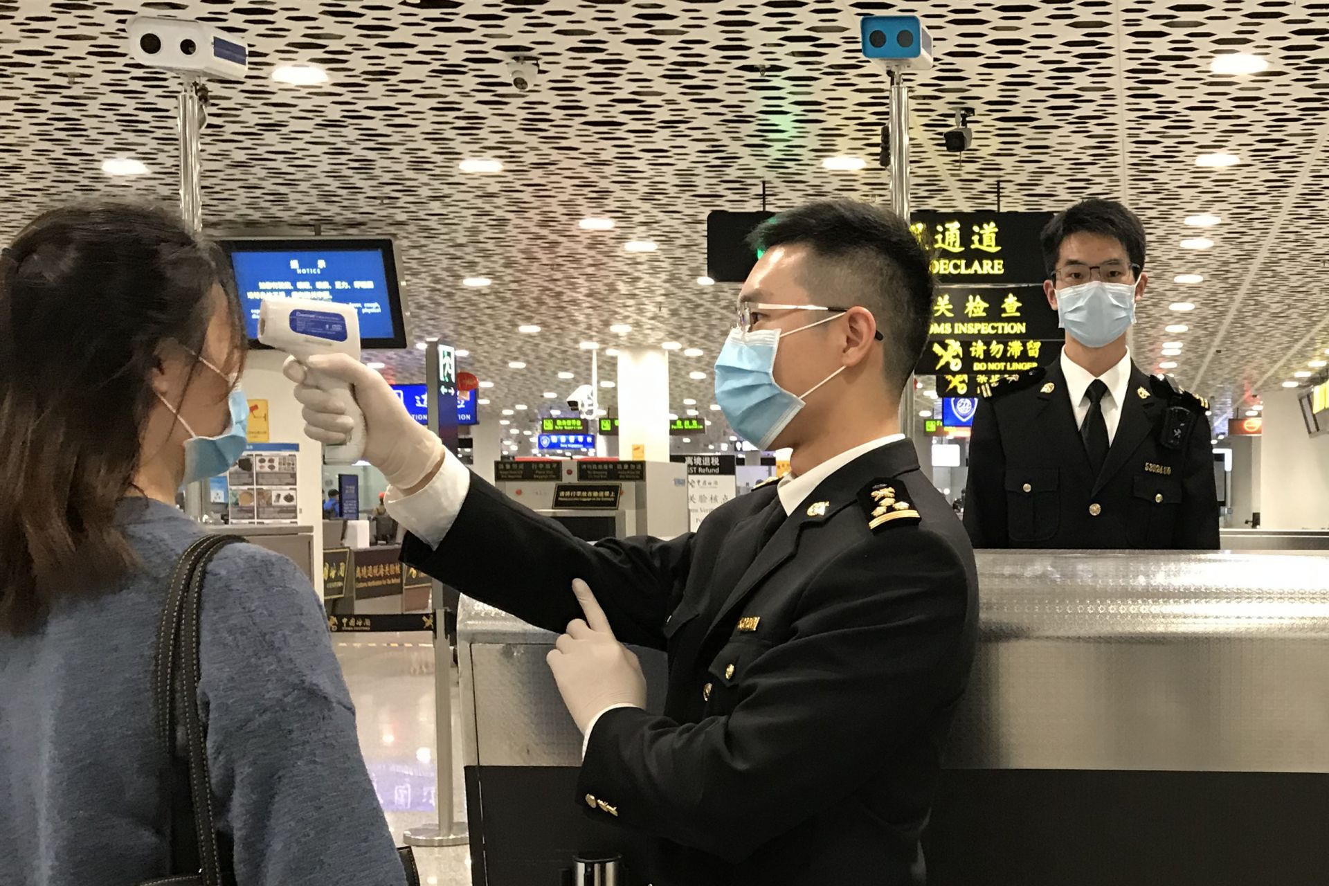 深圳宝安机场海关图片