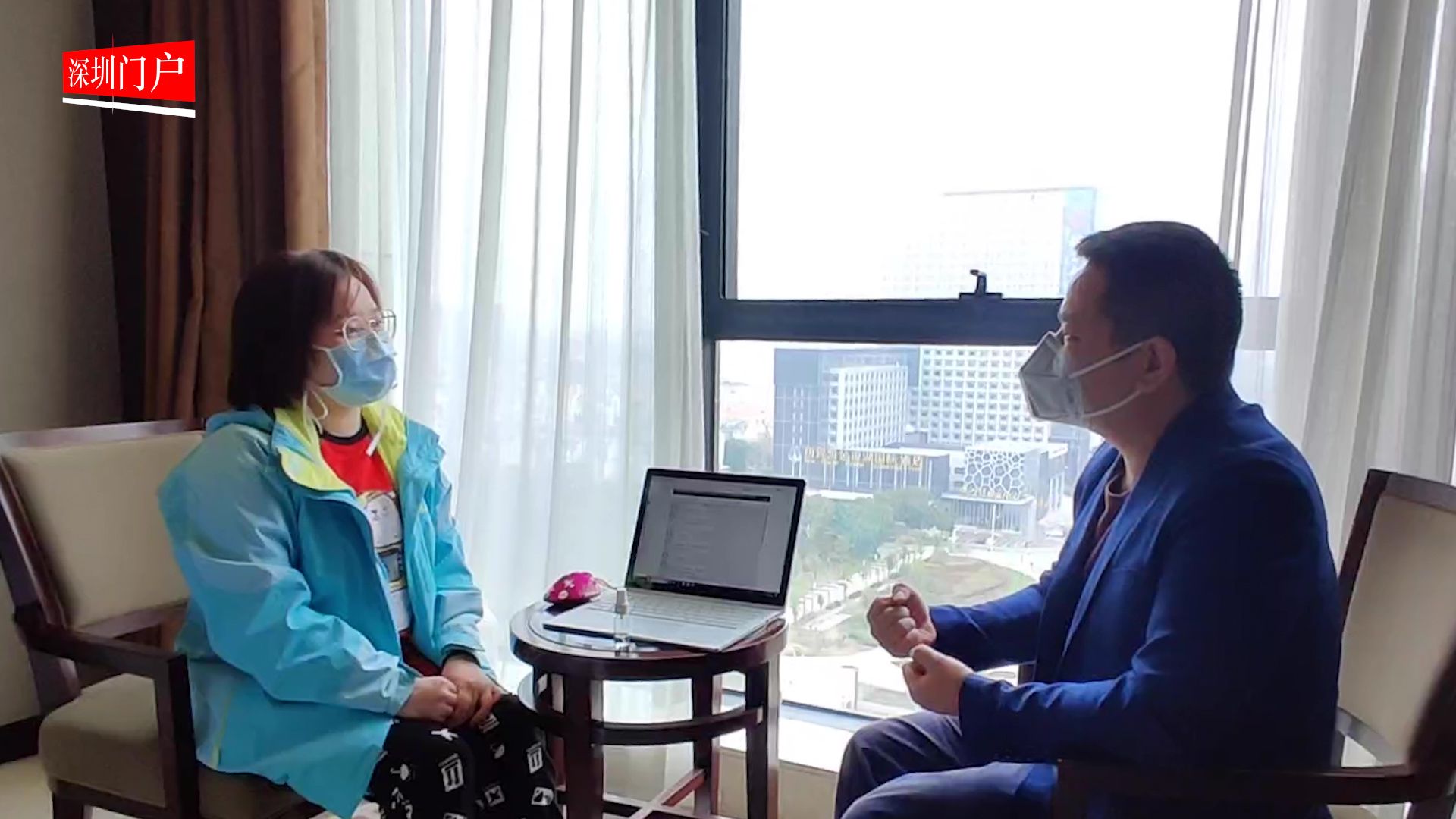 【金银湖畔医席谈 ①】 戎晓函：我爸说，干这一行要有担当 | 读特记者直击武汉战疫