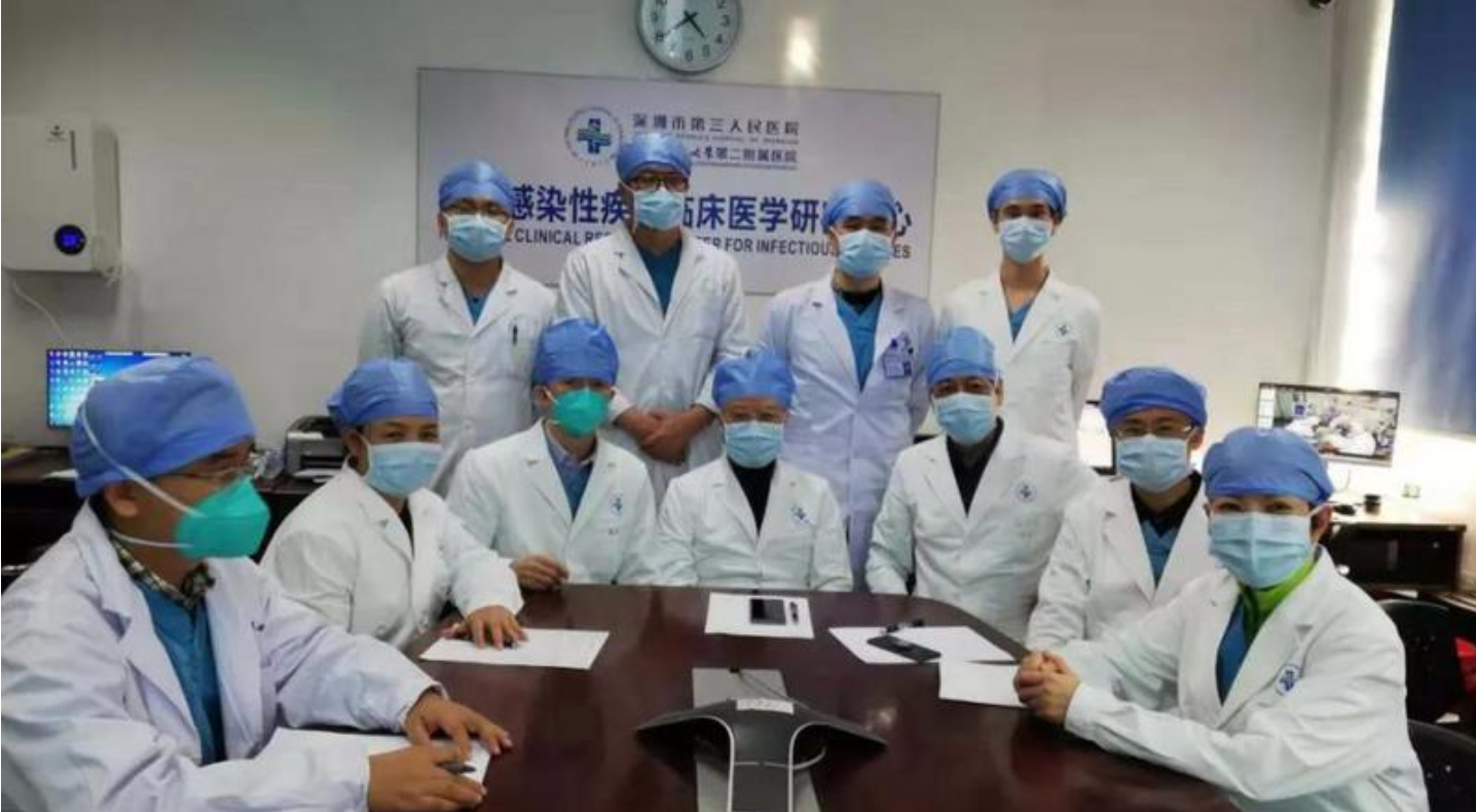 支援深圳三院：他的病人不会说话