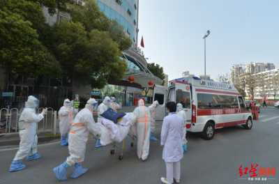 武汉红十字会医院送走最后一位患者, 将关停7天全面消杀