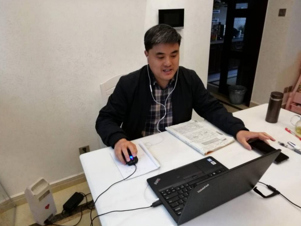 音乐与语文巧妙结合！二实教师打造“音乐+”线上语文课堂