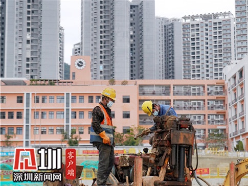 早建成、早投用！全力以“复”推进大鹏新区学校建设