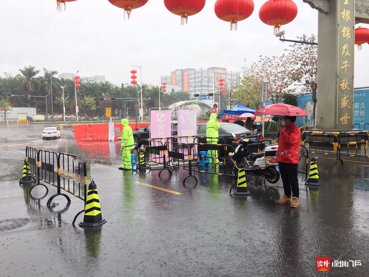 向共产党员学习！塘尾社区麦润驹抗疫一线冲在前