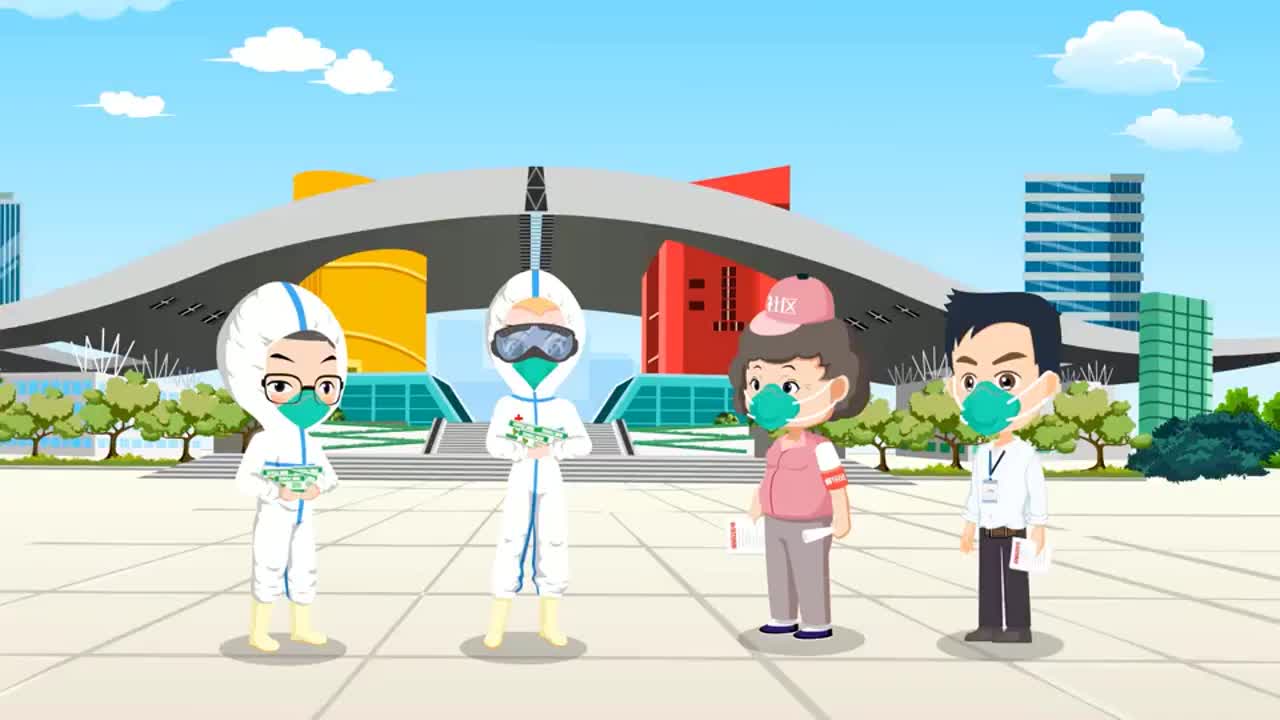 福田战疫动漫小剧场 | 疫期入境知多点 