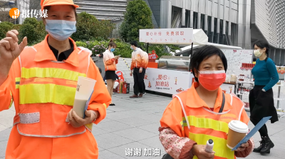 暖心！深圳平安“爱心加油站”为一线工作人员派发免费午餐