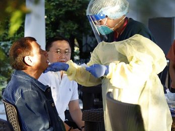 菲律宾总统新冠病毒检测结果呈阴性，未感染病毒