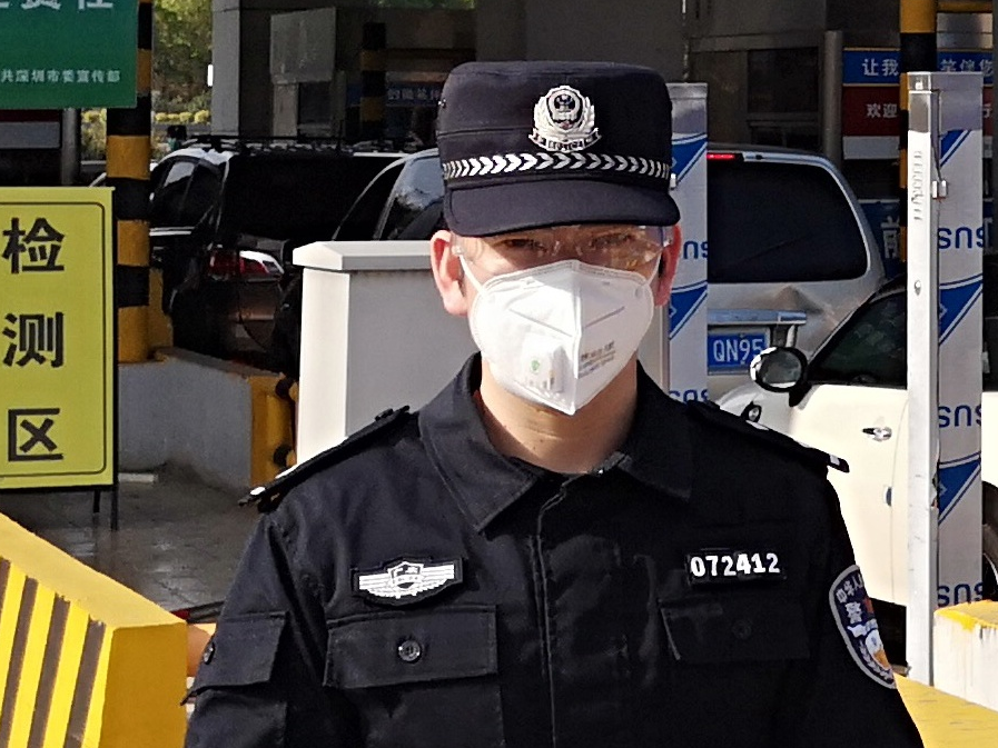 每日警星 | 肖新荣: 把好入深卡点第一道安全关