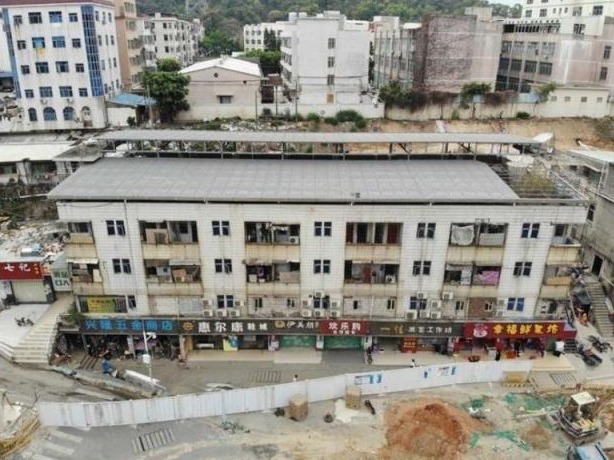 打响复工控违工作 “第一枪”！吉华拆除约1000平方米违建