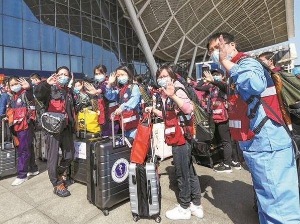 粤来越好，湖北必胜！深圳三支援湖北医疗队圆满完成任务告别武汉荆州