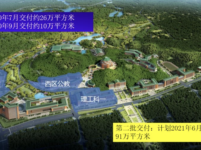 全力以赴保障工期，中山大学·深圳今年将交付多个学科组团