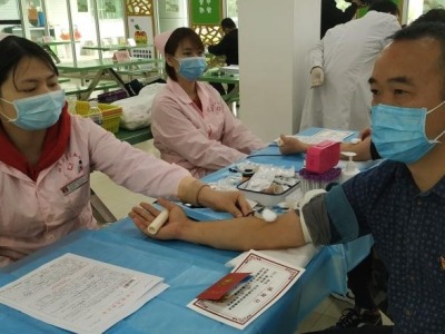 韶赣高速连续7年开展献血活动 656人次共献血逾18万毫升