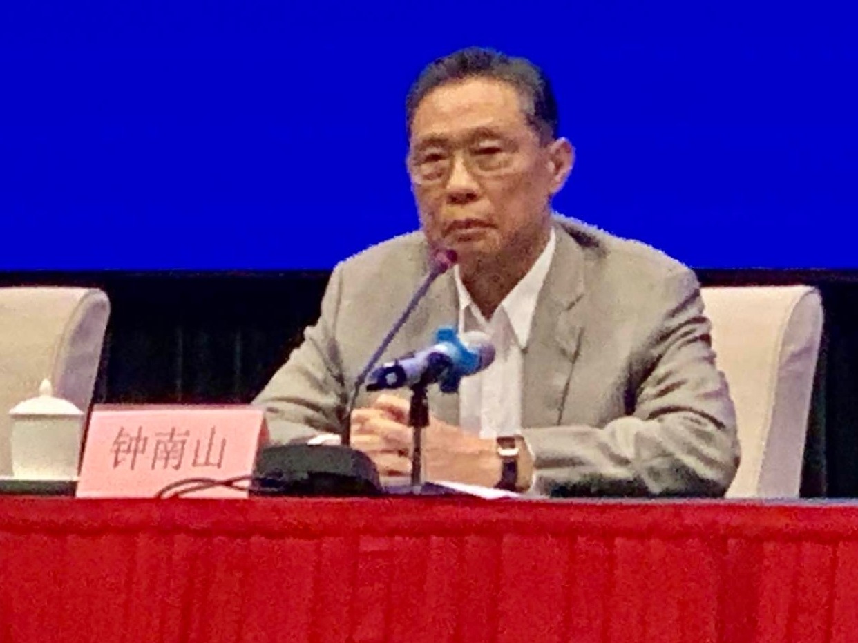 钟南山：若各国像我国一样重视，6月份结束疫情可期
