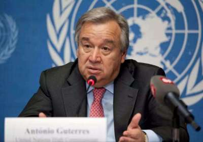 联合国秘书长呼吁全球行动抗击新冠肺炎疫情