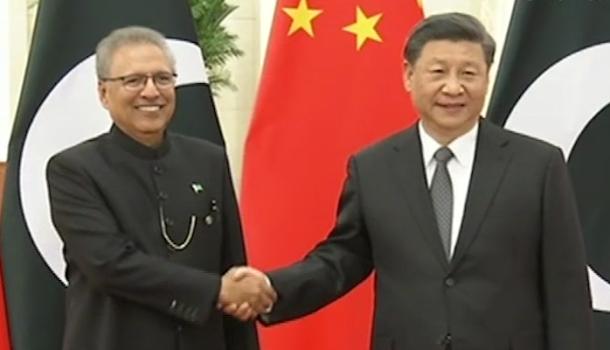 习近平同巴基斯坦总统会谈