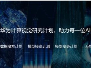 华为发布计算视觉计划，持续挑战视觉模型等三大问题  