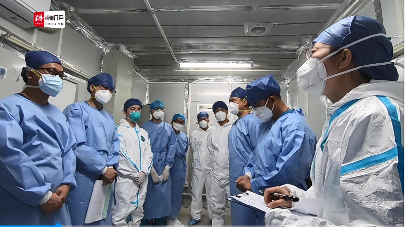 读特记者直击武汉战疫 | 雷神山上的深圳力量