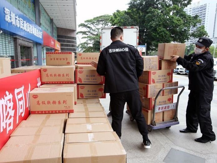 深圳援疆再筹集疫情防控物资启运喀什