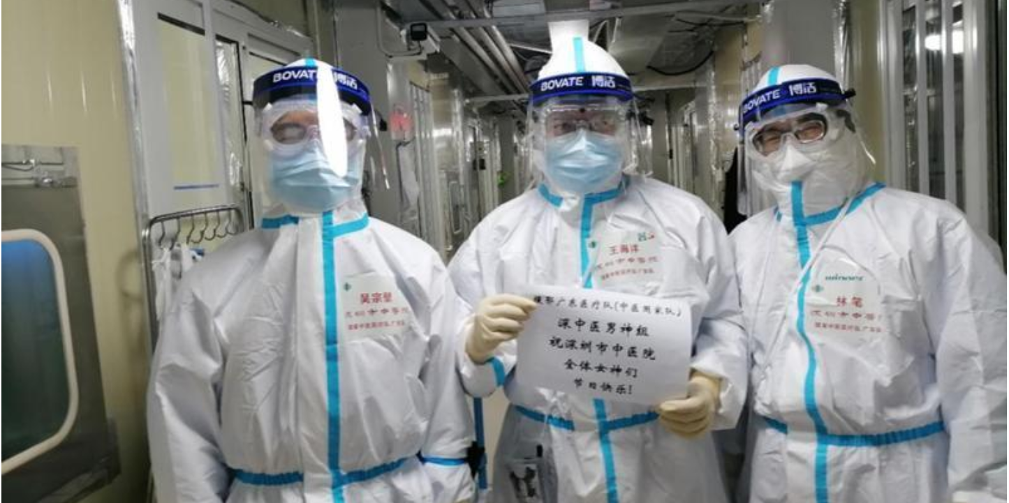 连线武汉|市中医院王海洋：“愿做你身边的‘提灯男神’”