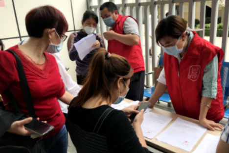 福永街道：楼栋长义工队助力 加速租赁业务便民服务
