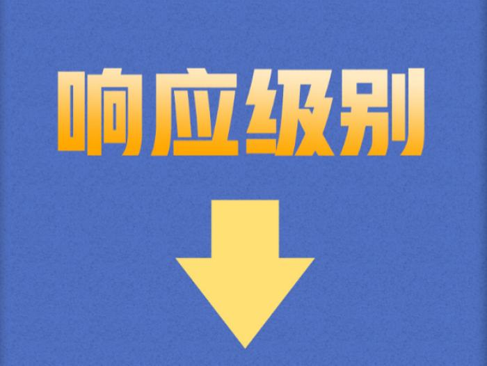 重庆应急响应级别从二级调整为三级