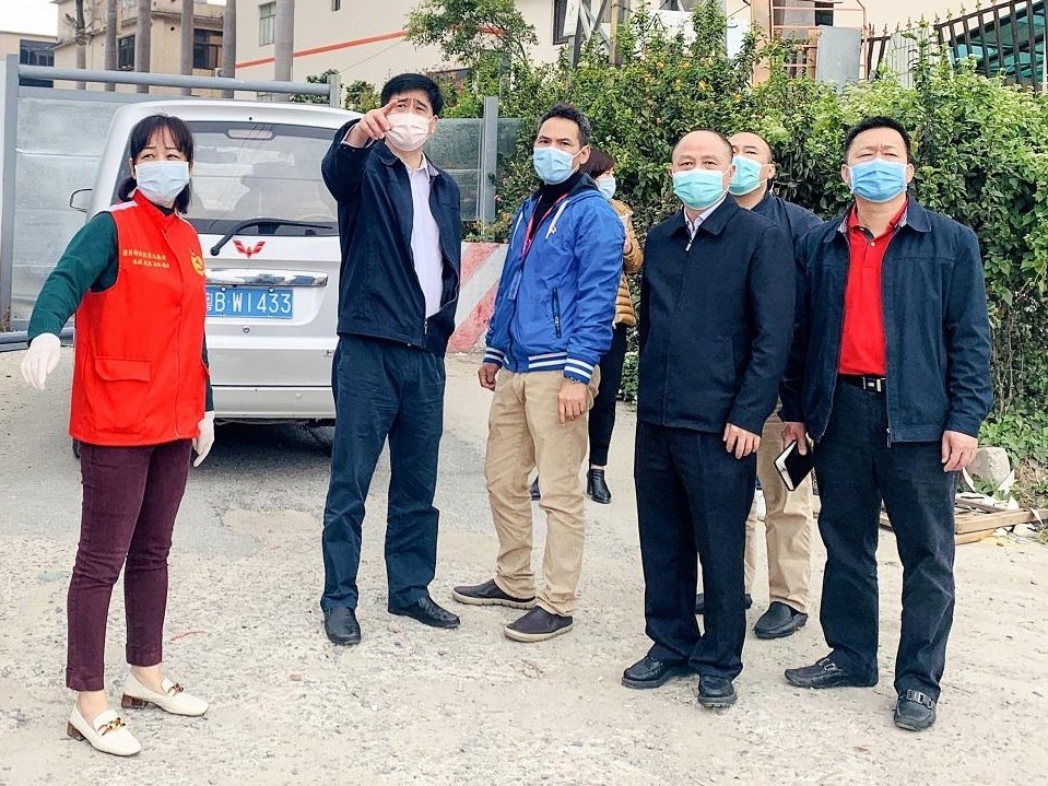 ​精准服务，横岗街道企业防疫复工两不误