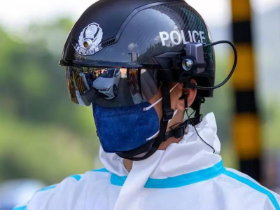 “未来战警”出街，AI智能头盔完胜测温枪  