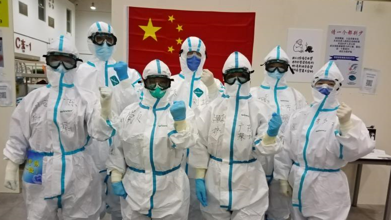 驰援武汉日记｜协和深圳医院李多云：武汉客厅方舱医院休舱了，我想家了
