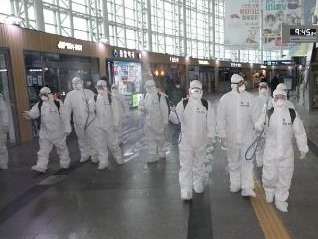 韩国新冠肺炎确诊病例新增309例 累计达6593例 