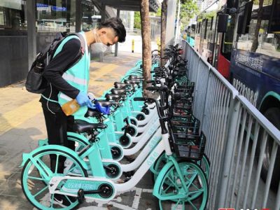 青桔单车获批在深圳南山区试点 用户免费骑行可直接手机端落锁
