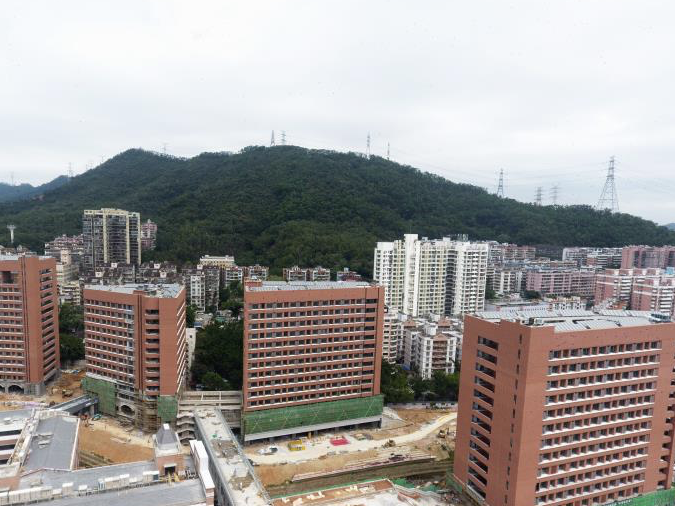 献礼特区成立40周年，深圳中学（泥岗校区）项目建设进入最后90天冲刺