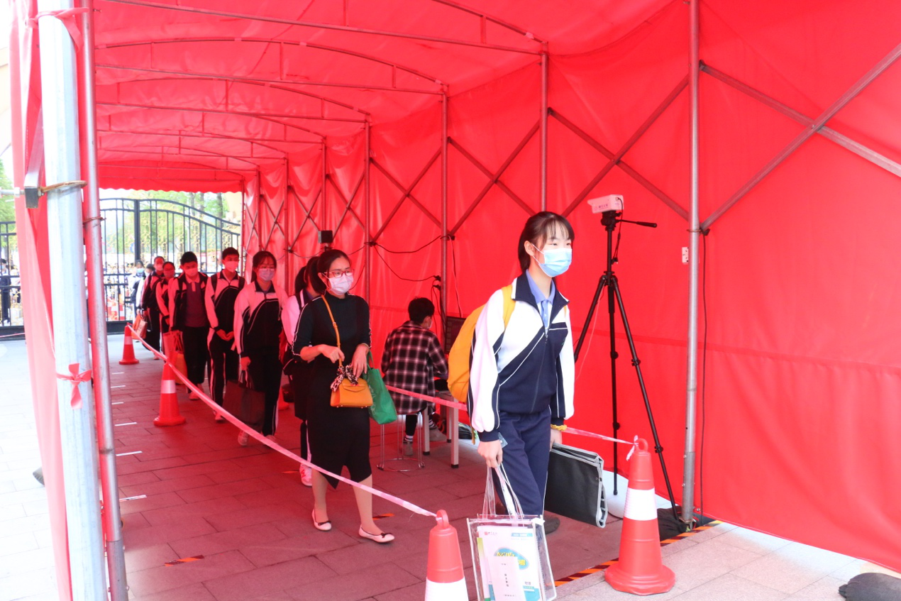 燕罗街道844名初三学子顺利复学