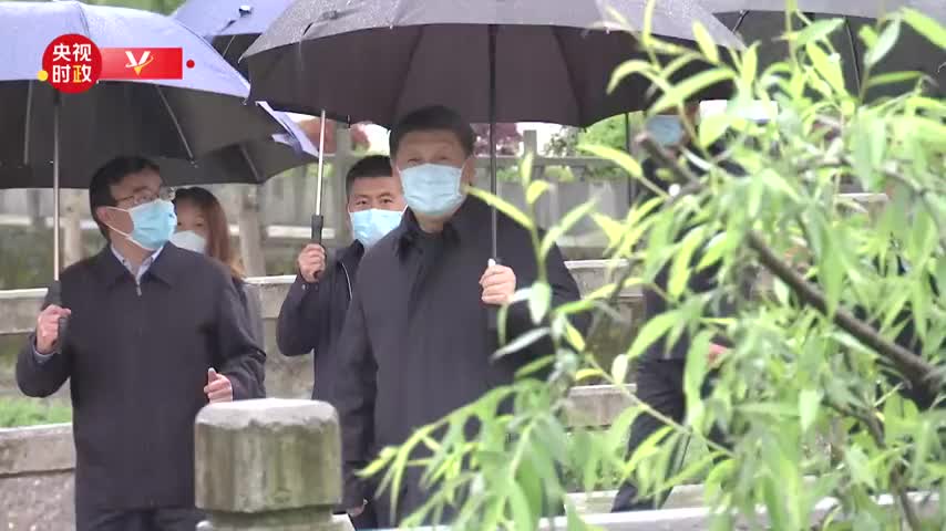 习近平在陕西省平利县考察脱贫攻坚情况