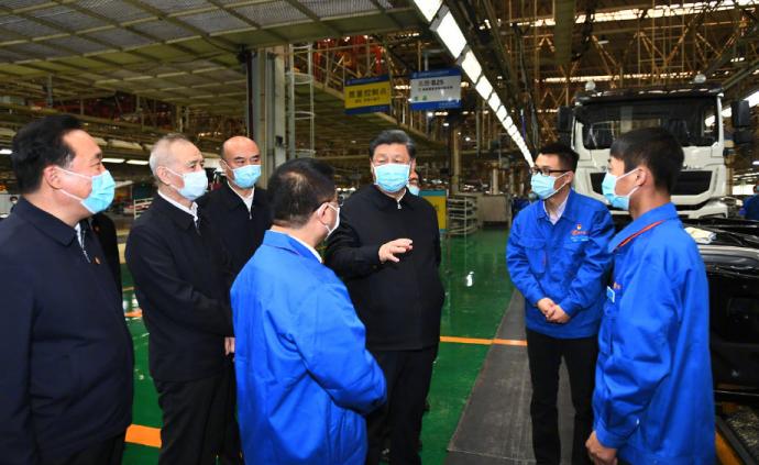 习近平陕西行丨走进陕汽集团