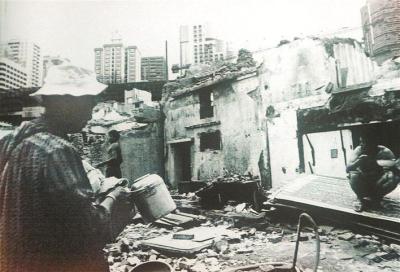 深圳影像志 | 罗湖南塘旧屋清拆（1995年）