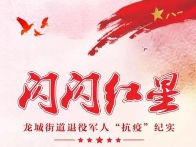 《闪闪红星》画册：记录龙城街道退役军人的24个抗疫故事