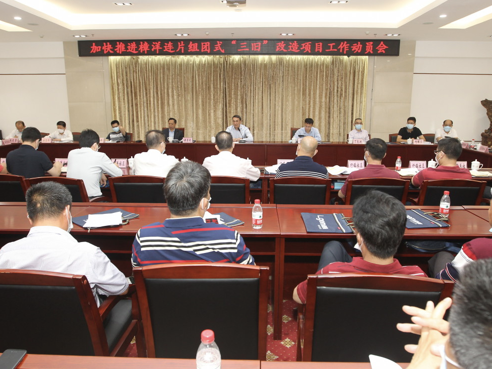东莞最大连片组团改造试点项目——樟洋旧改提上议事日程