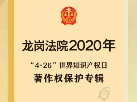 龙岗区人民法院发布《著作权保护专辑》