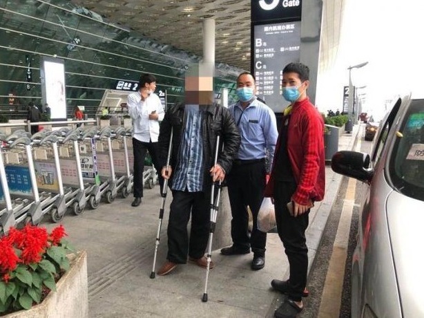 南岭村这位湖北老乡回家了，他写来一封感谢信……