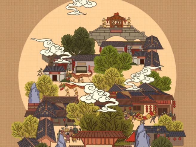 乐赏民俗大戏 60万网友“云游”西乡三月三​