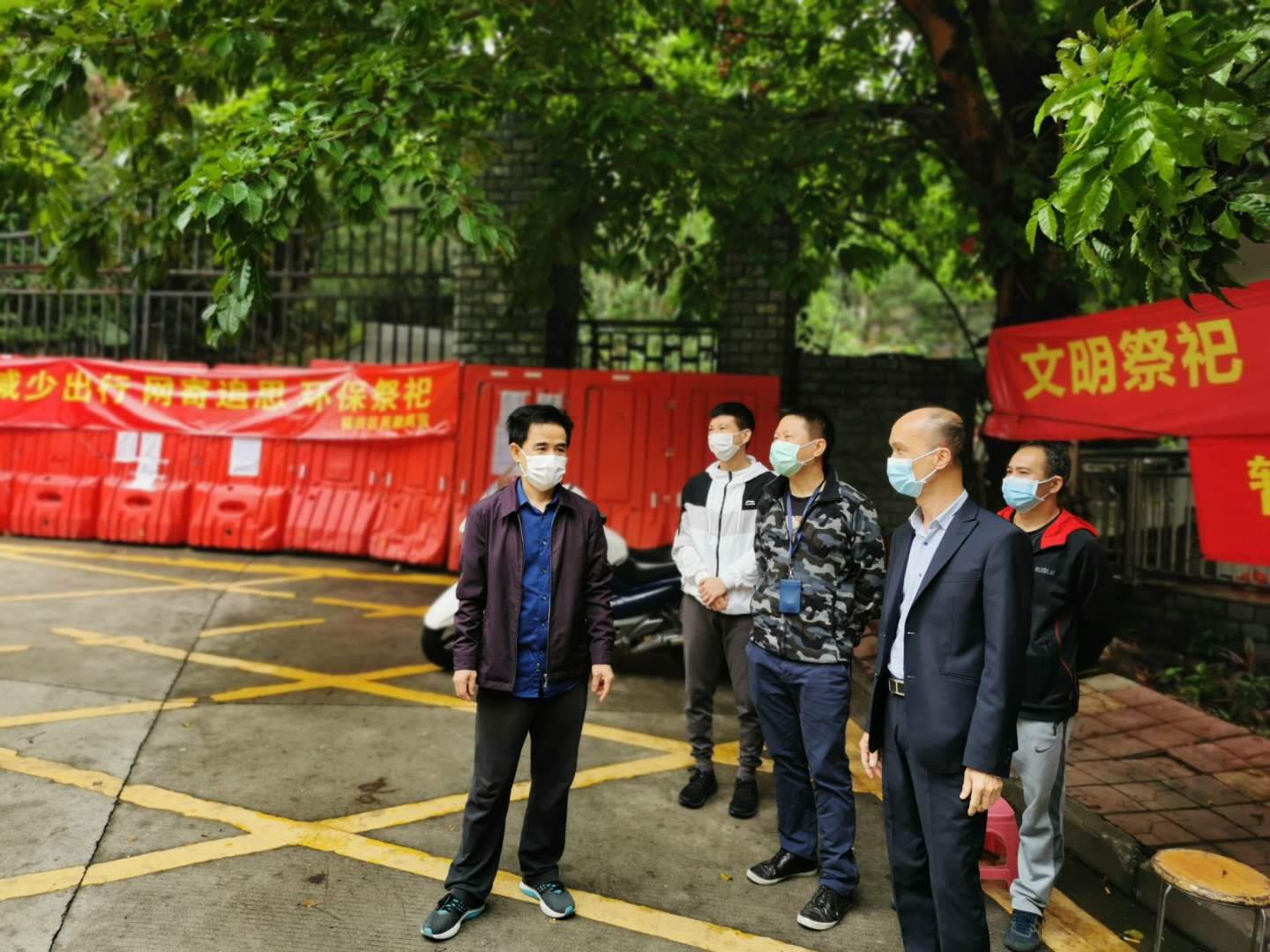 落实五个到位！福田区切实做好清明期间祭扫防控工作