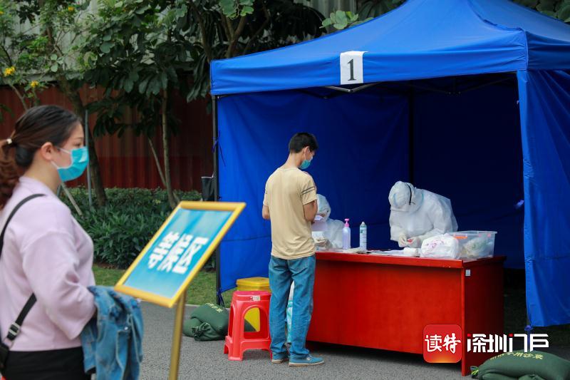 核酸检测集中采样！高效且免费！龙岗坂田街道贴心服务湖北返深居民