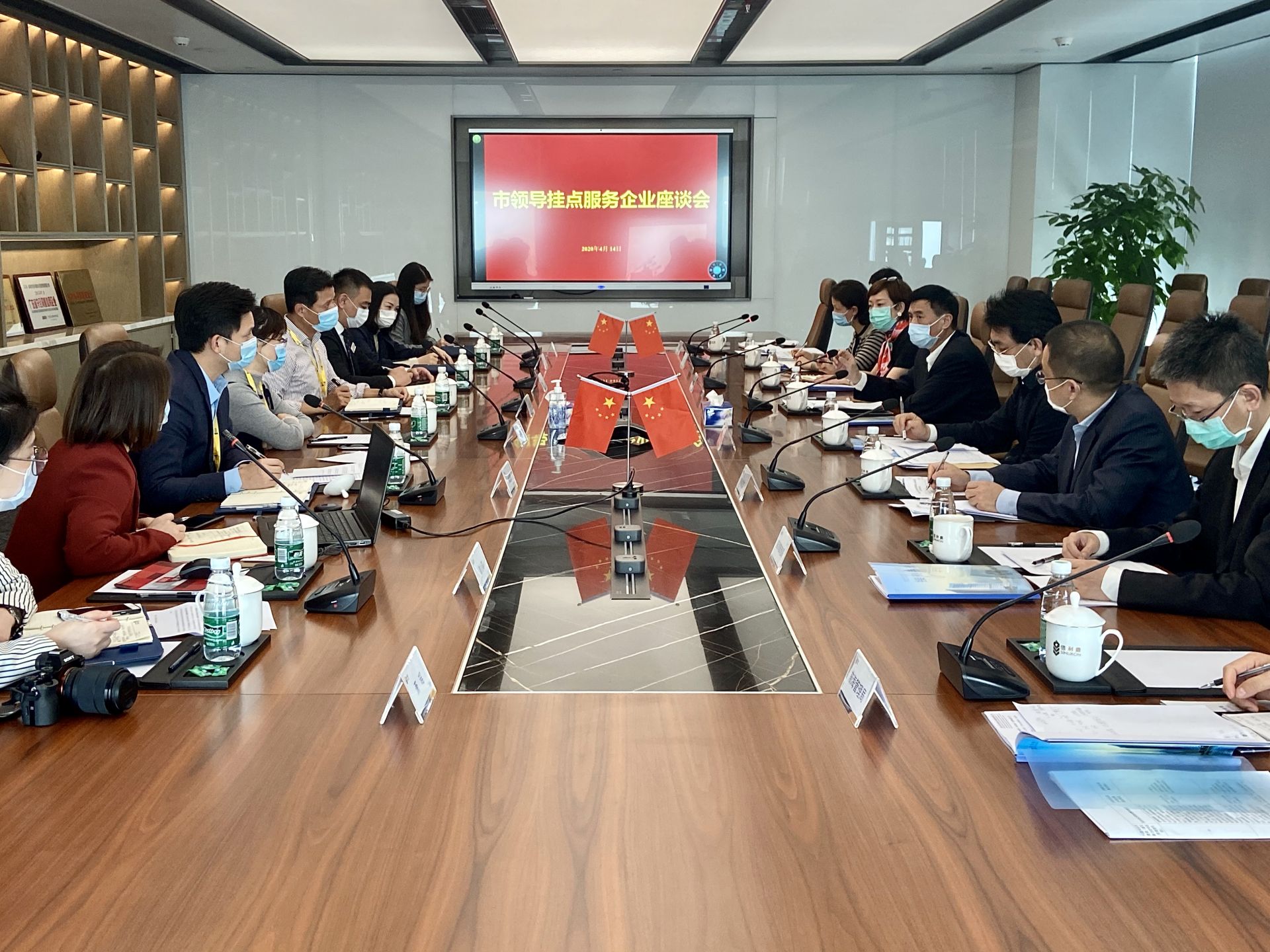 深圳市领导调研企业疫情防控复工复产 
