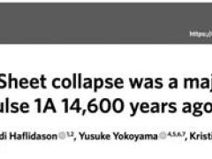 海平面仅用四百年上升十多米