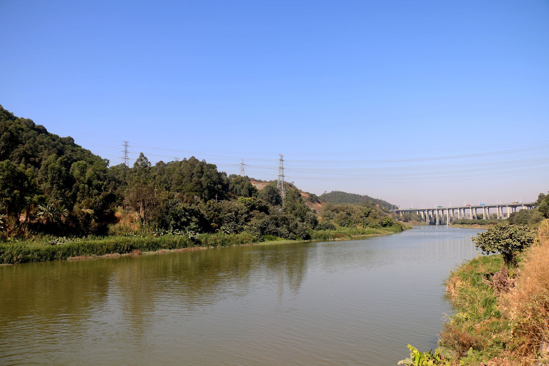 樟木头石马河景观工程图片