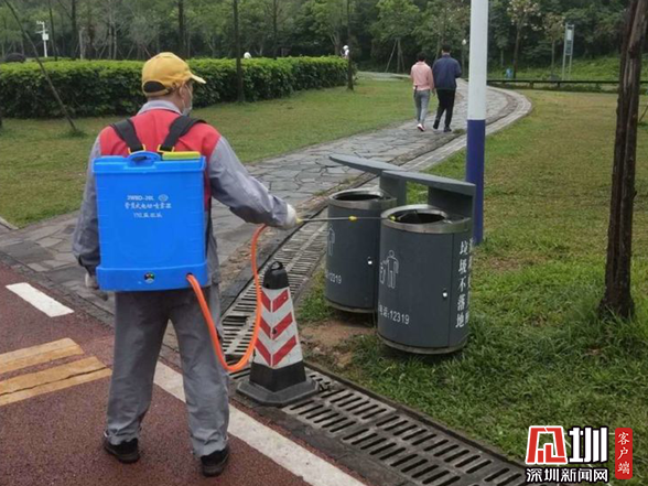 响应“清洁深圳月” 罗湖出动三千余人全面消杀