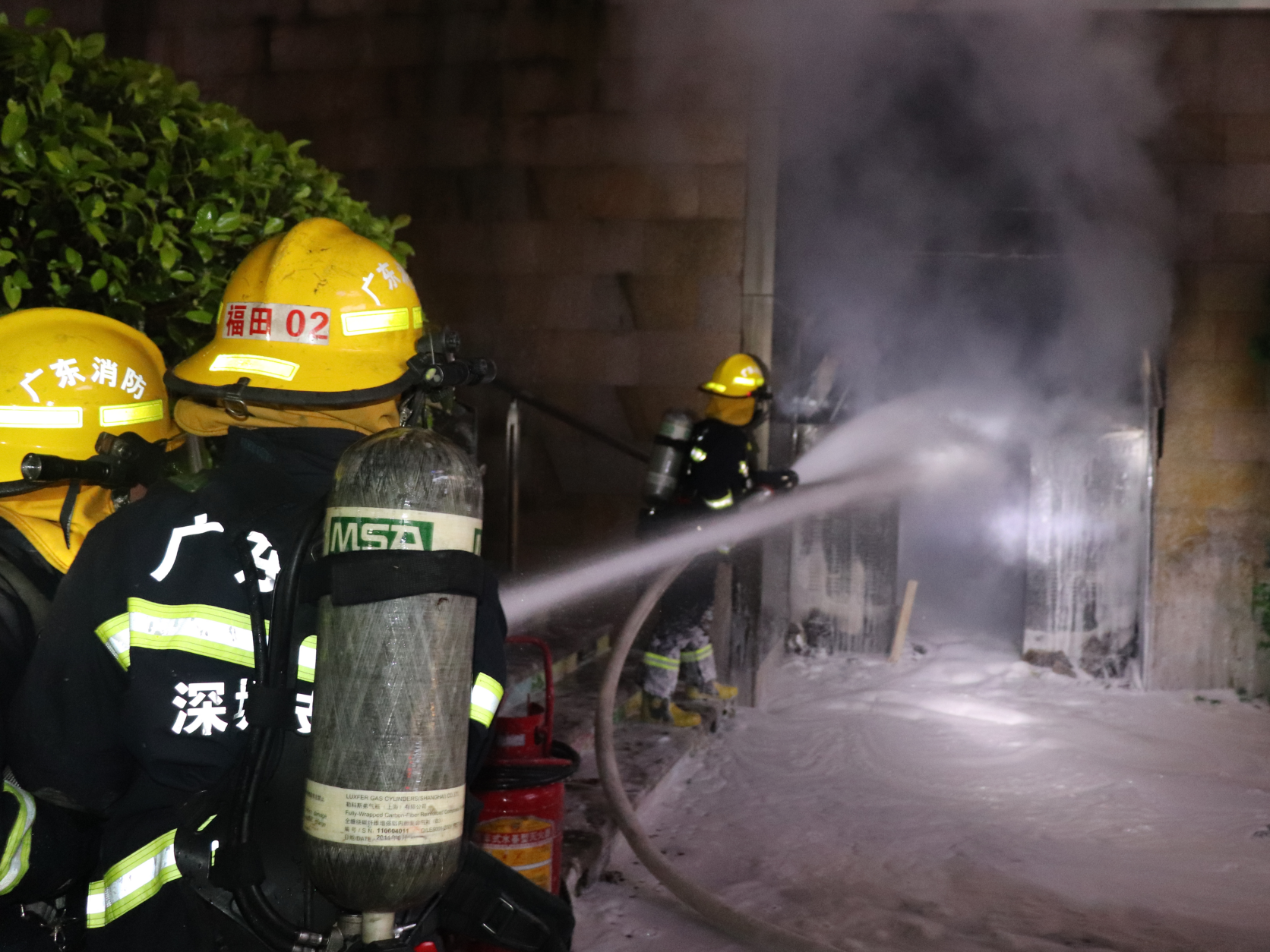 10年接警出动万余起 福田区消防救援大队：铸造鹏城火焰蓝铁军