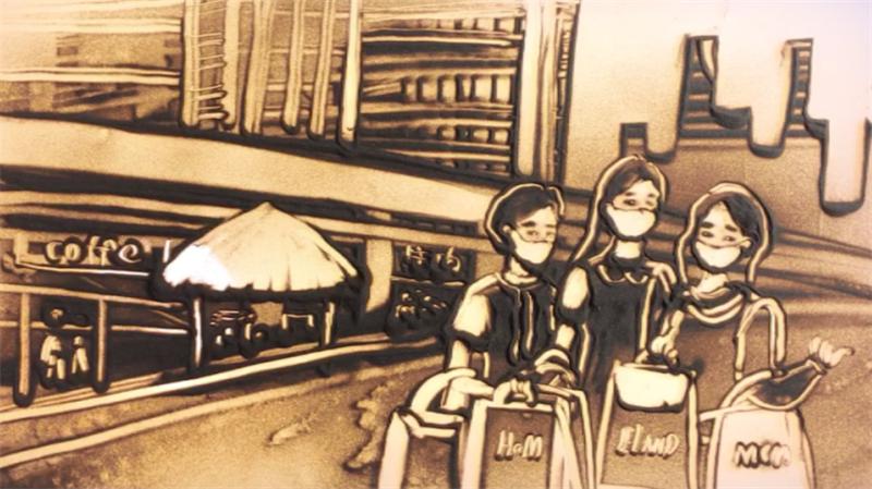 创意沙画| 龙岗：在春暖中苏醒 在夏日里升腾