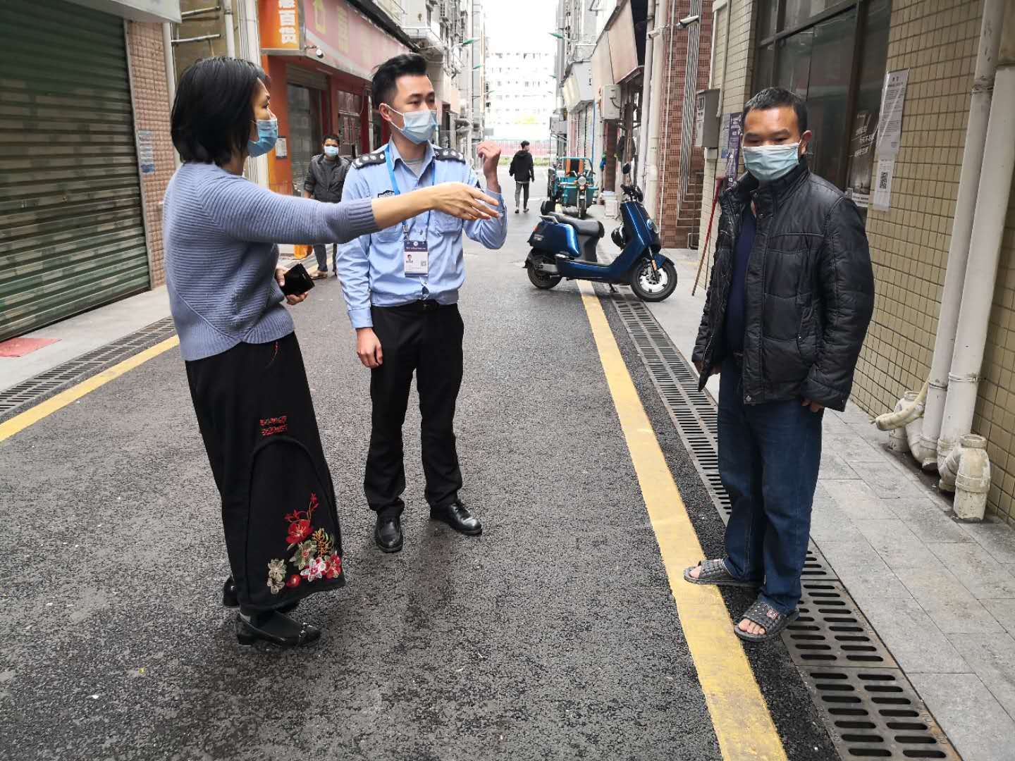 半小时成功解决一纠纷！将围社区网格员获点赞 